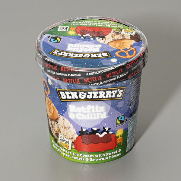 Helado Ben & Jerry's Netflix & Chillld