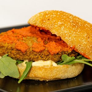 Txarly Burger quinoa