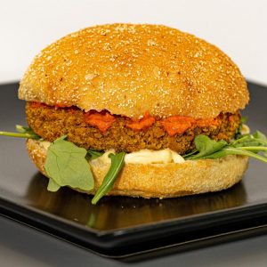 Txarly Burger quinoa